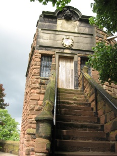 King Charles Tower, formerly known as the Phoenix Tower before Charles I watched his army defeated from the rooftop.